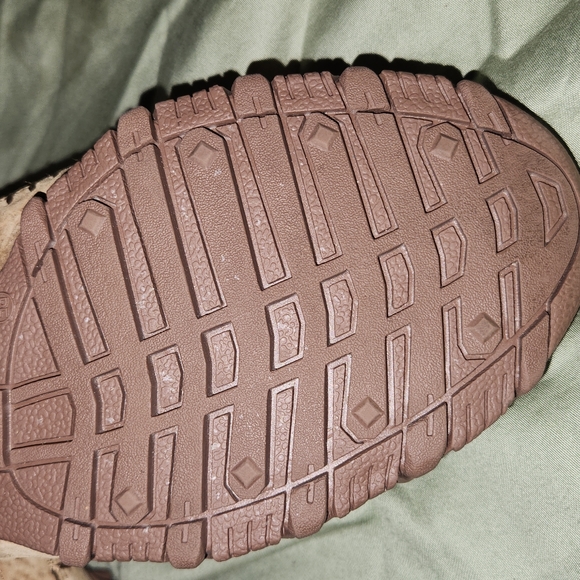 Skechers sz. 10 Brown Relaxed Fit Memory Foam Leather Suede Slipons - Picture 6 of 6